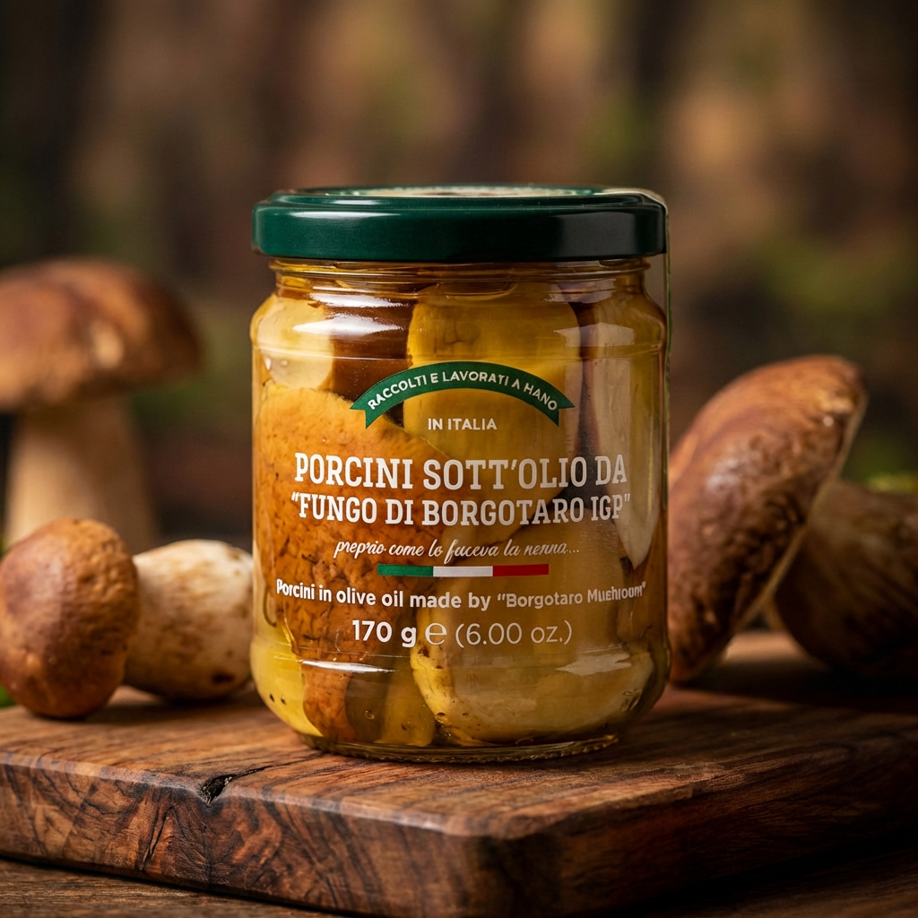 Bottega Emiliana · Porcini di Borgotaro IGP sott'olio
